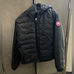 Men's Lodge Down Hoody Matte Finish Canada Goose.